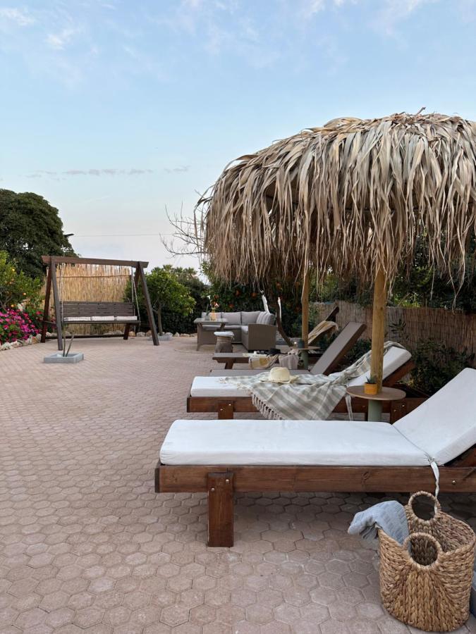 Villa Aspasia With Private Jacuzzi - Oasis Resort Kokkinos Pirgos Extérieur photo